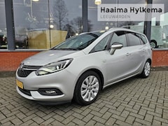 Opel Zafira - 1.6 Turbo Blitz 7p. Leer | stuur en stoelverwarming | trekhaak | 7persoons | navigatie | c