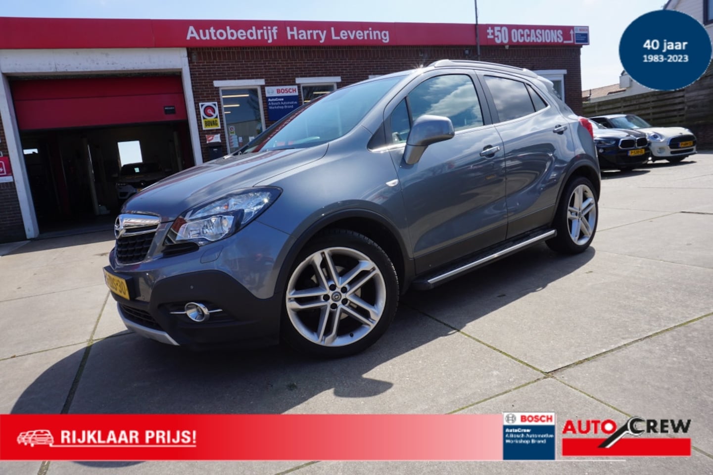 Opel Mokka - 1.4 Turbo 140PK Cosmo Schuifdak Leder Achteruitrijcamera - AutoWereld.nl