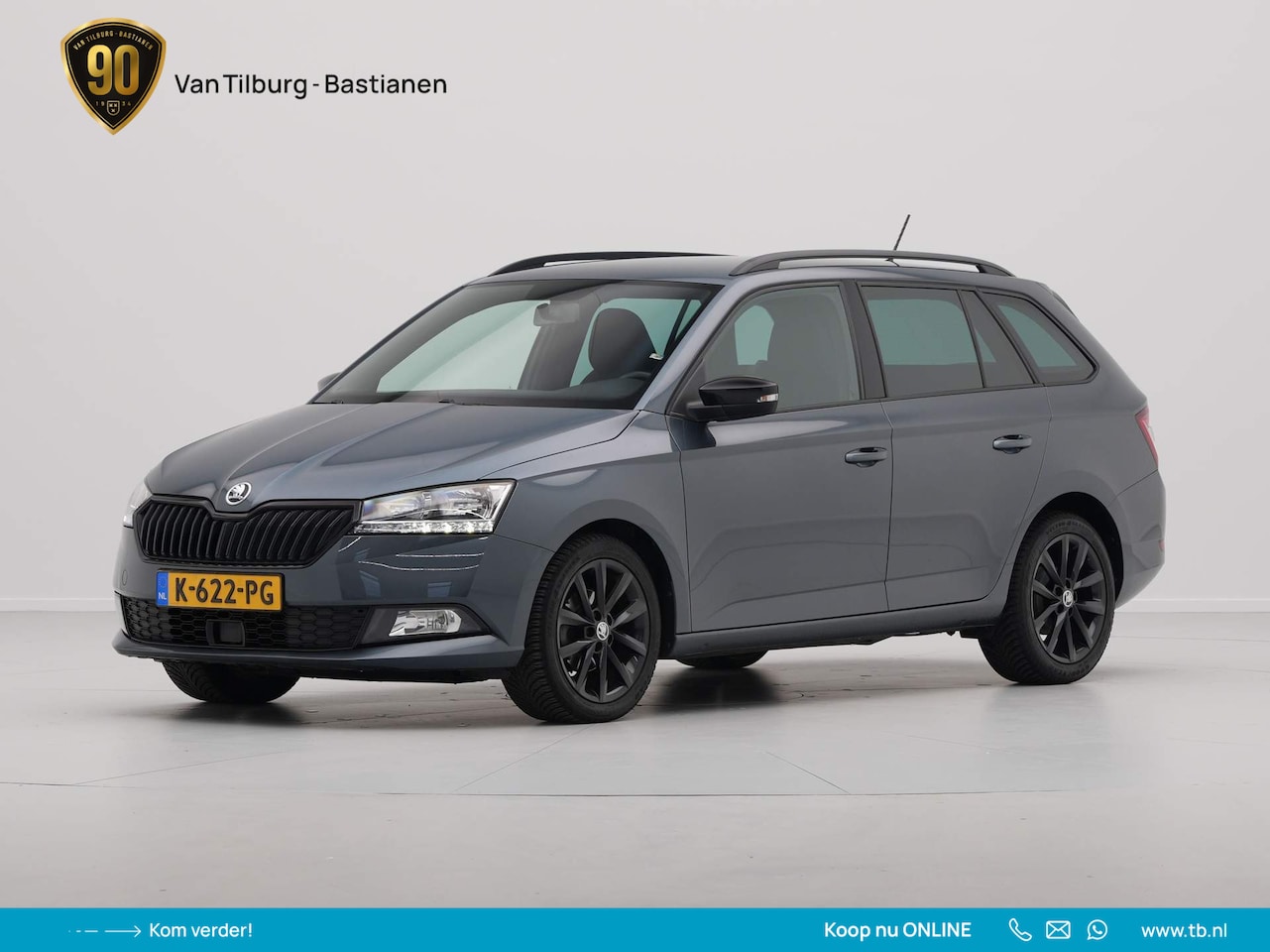 Skoda Fabia Combi - 1.0 TSI 95pk Sport Business Navi via App Pdc Cruise Lm Velgen 77 - AutoWereld.nl