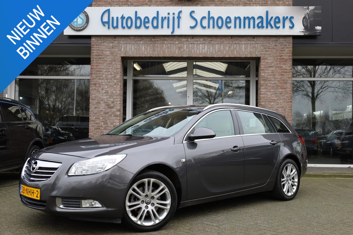 Opel Insignia Sports Tourer - 1.6 T Edition LEER 2xPDC CRUISE STOELVERWARMING CLIMA 18"LMV NAP - AutoWereld.nl