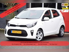 Kia Picanto - 1.0 CVVT EconomyPlusLine 2018 5 Deurs Airco Stuurbediening 15x op Voorraad