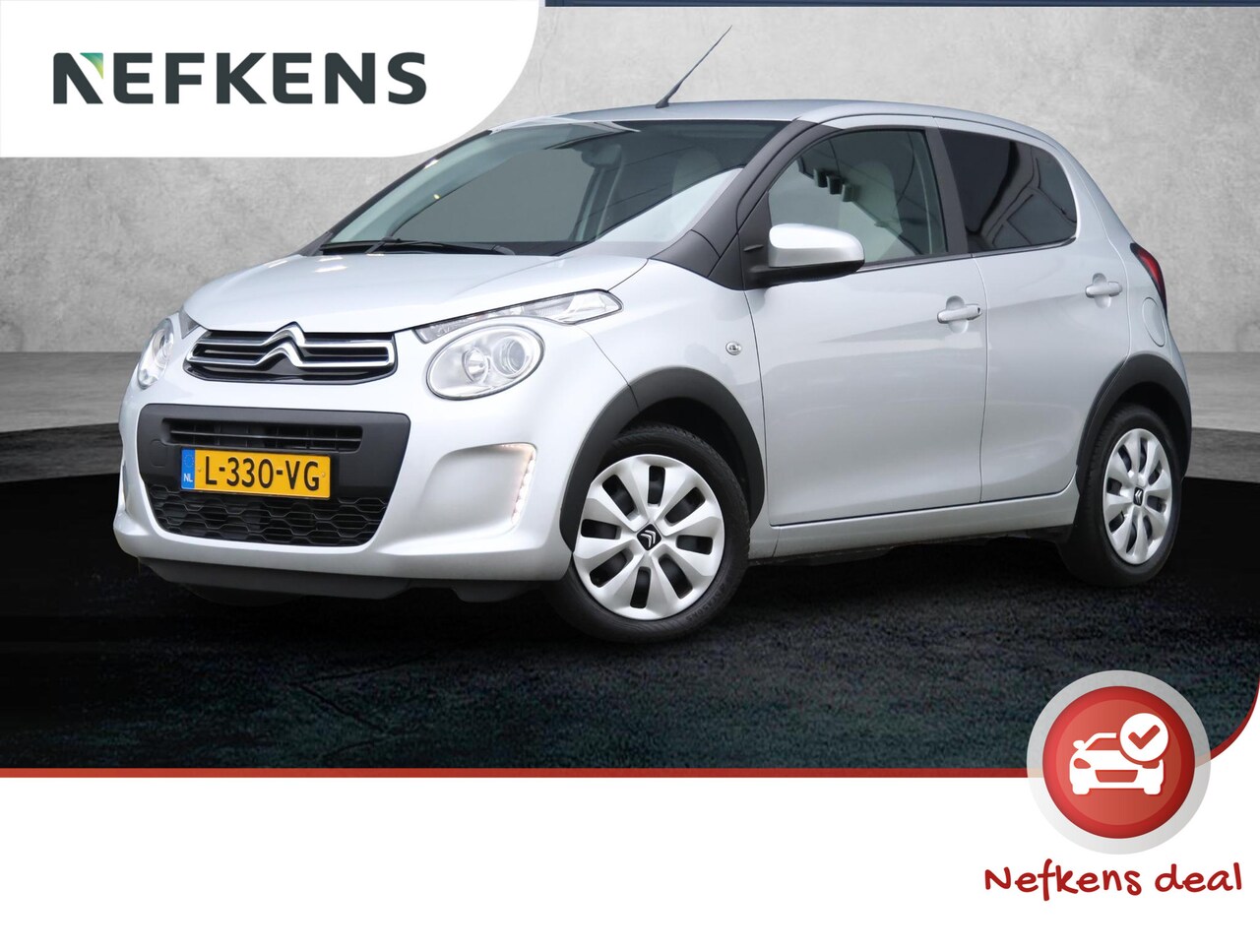 Citroën C1 - 1.0 VTi Millenium 1.0 VTi Millenium (1ste eig./AppleCarPlay/Airco/5drs./P.Glass) - AutoWereld.nl