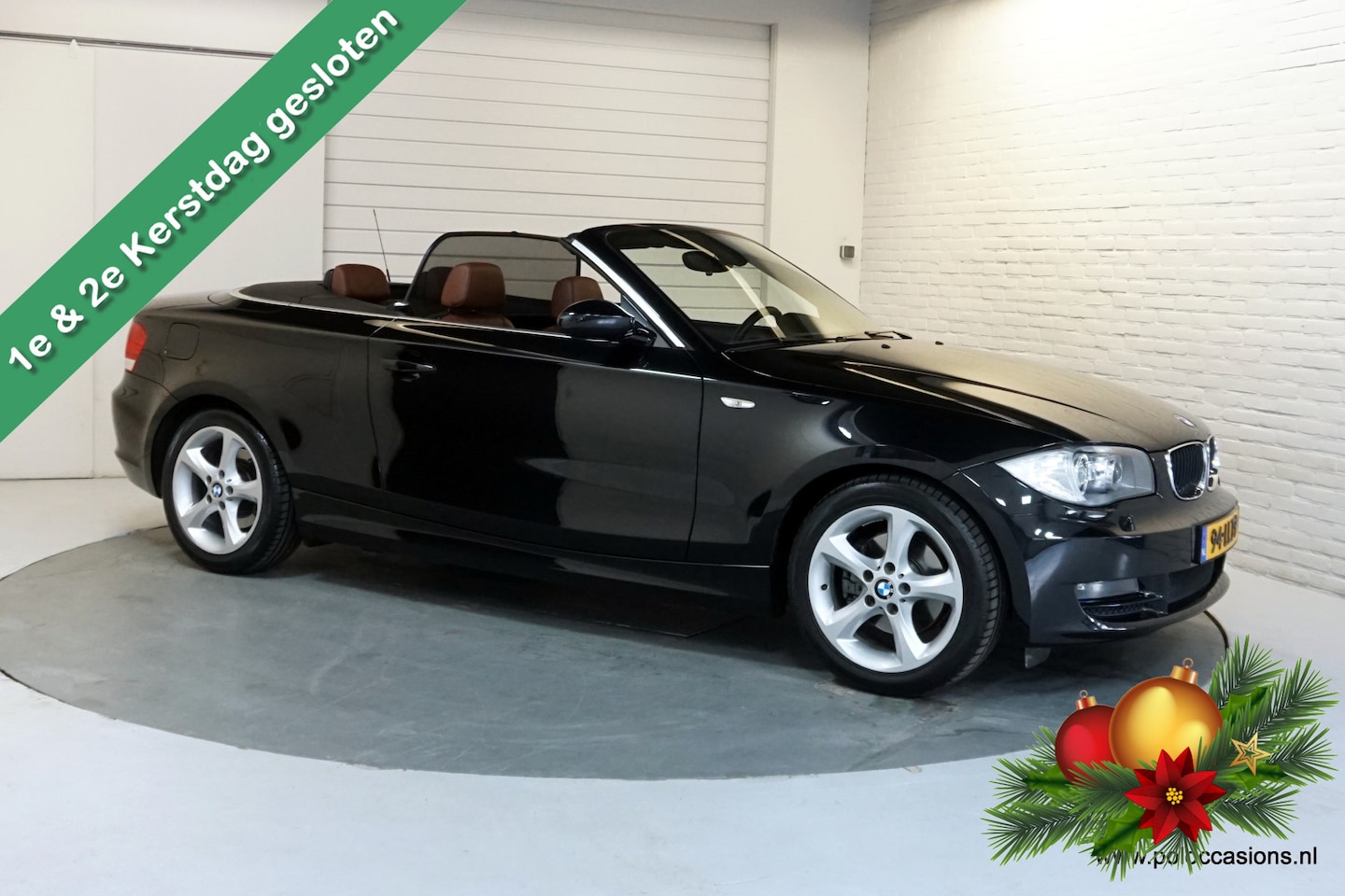 BMW 1-serie Cabrio - 125 i YOUNGTIMER | Leder Sportinterieur | Stoelverw | 125i - AutoWereld.nl