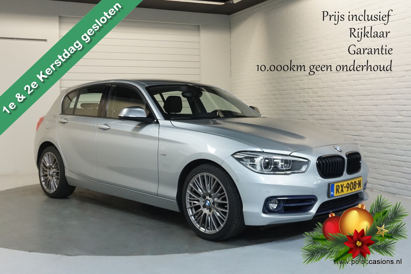 BMW 1-serie - 118i High Executive Automaat | Sportinterieur | Leer | Navig | - AutoWereld.nl