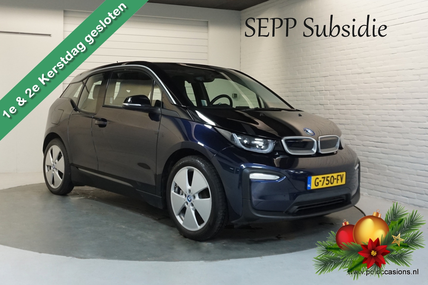 BMW i3 - Basis 120Ah SEPP SUBSIDIE | Bluetooth | LED | BTW | 170pk - AutoWereld.nl