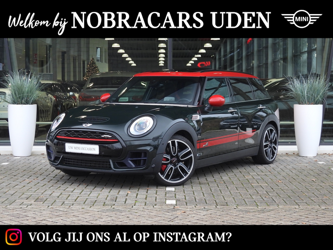 MINI Clubman - John Cooper Works ALL4 Chili Automaat / Panoramadak / Trekhaak / Achteruitrijcamera / Stoe - AutoWereld.nl