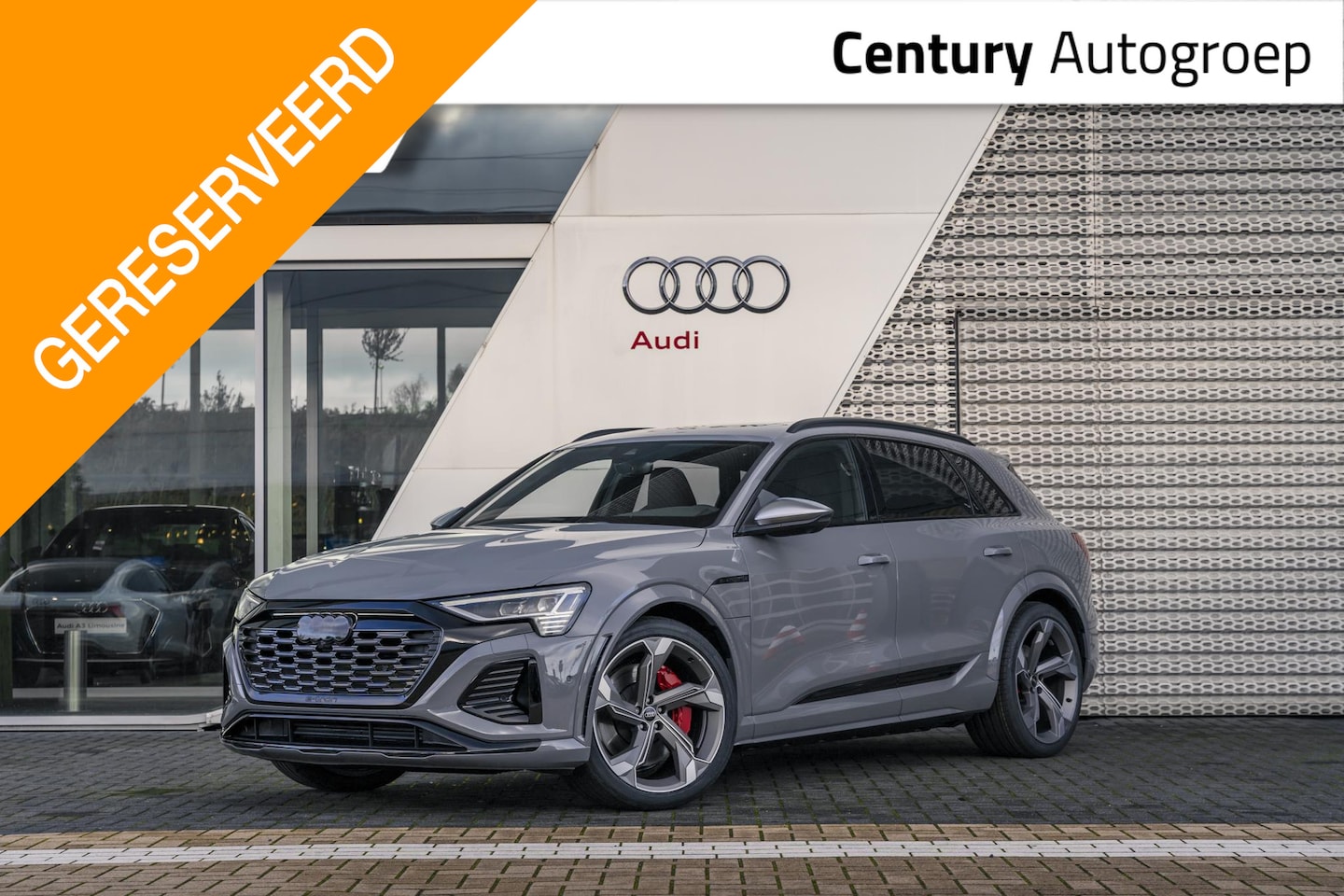 Audi SQ8 - e-tron S quattro SQ8 115 kWh | NARDO GREY | PANO | 22" | COMFORTSLEUTEL | - AutoWereld.nl