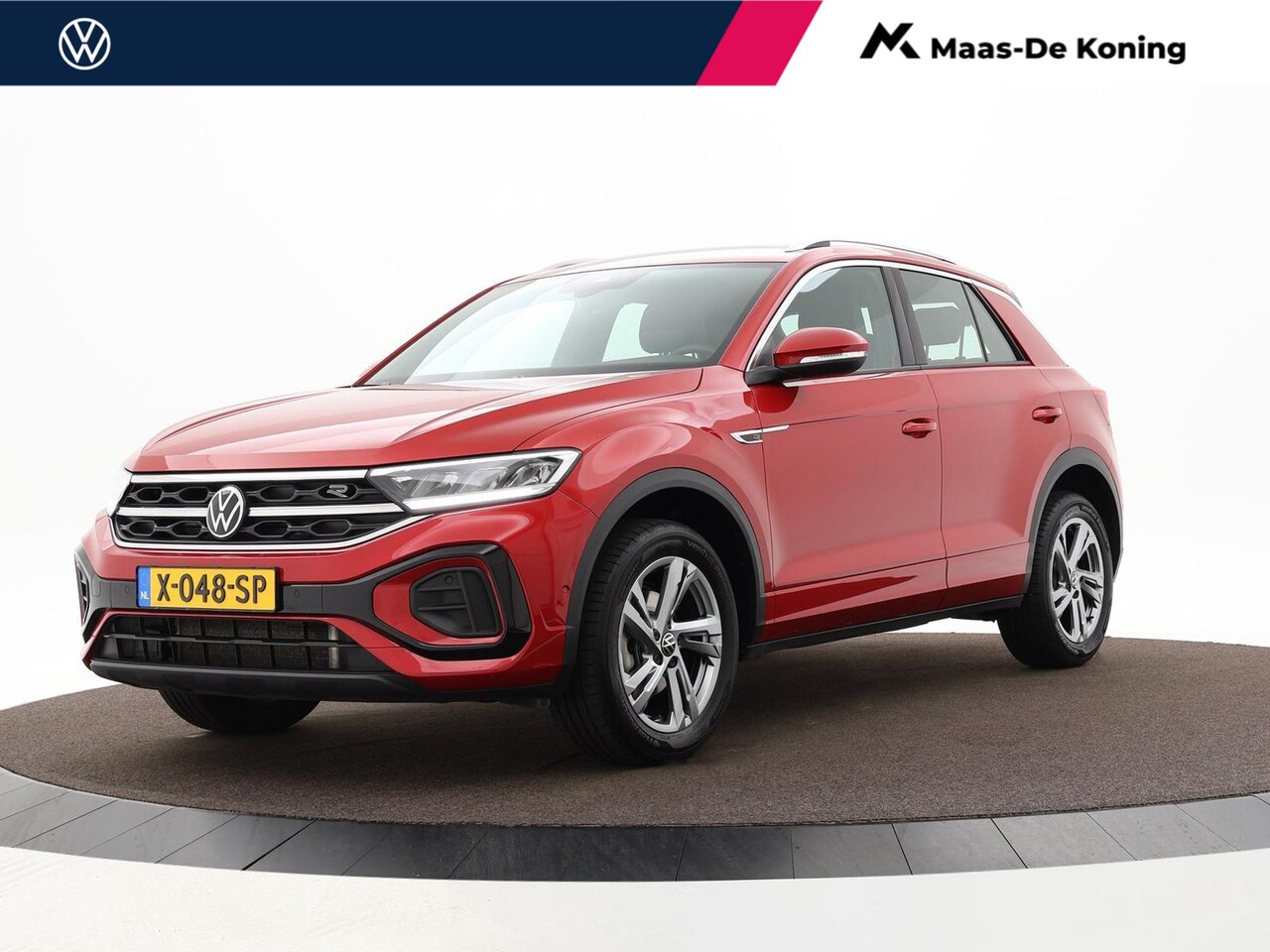 Volkswagen T-Roc - 1.5 Tsi 150pk DSG R-Line · ACC · P-Sensoren · Park Assist · App-Connect · Navi · 17'' Inch - AutoWereld.nl