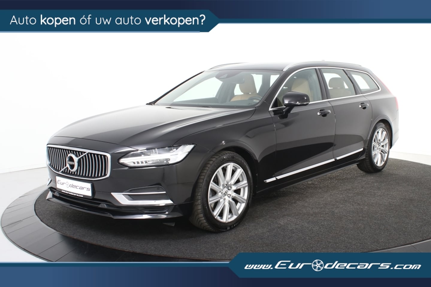 Volvo V90 - 2.0 T4 Inscription*1e Eigenaar*Leer*Memory*Trekhaak - AutoWereld.nl