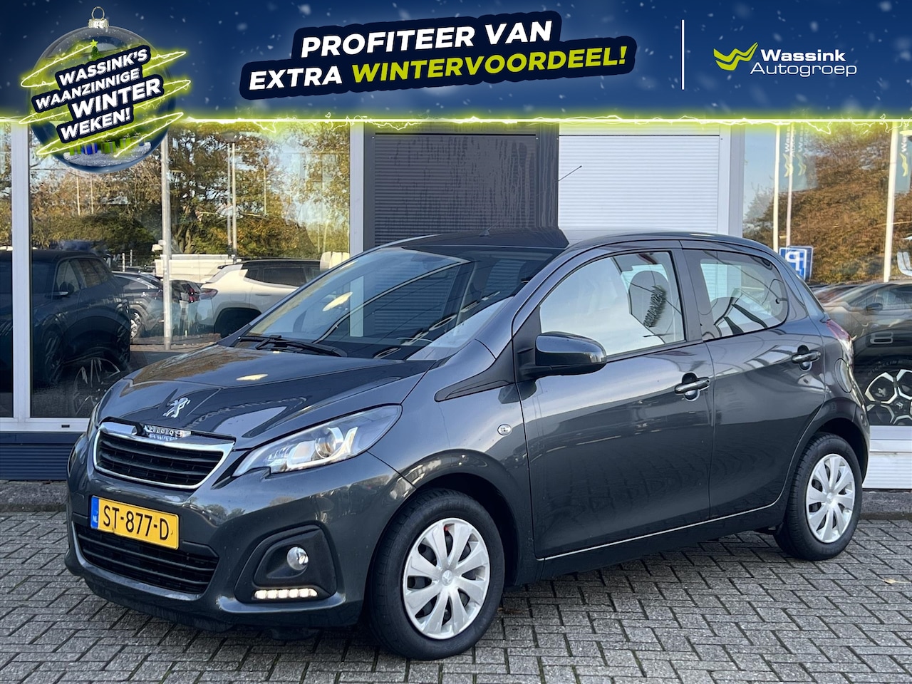 Peugeot 108 - 1.0 e-VTi 68pk 5D Active | Bluetooth | Airco - AutoWereld.nl