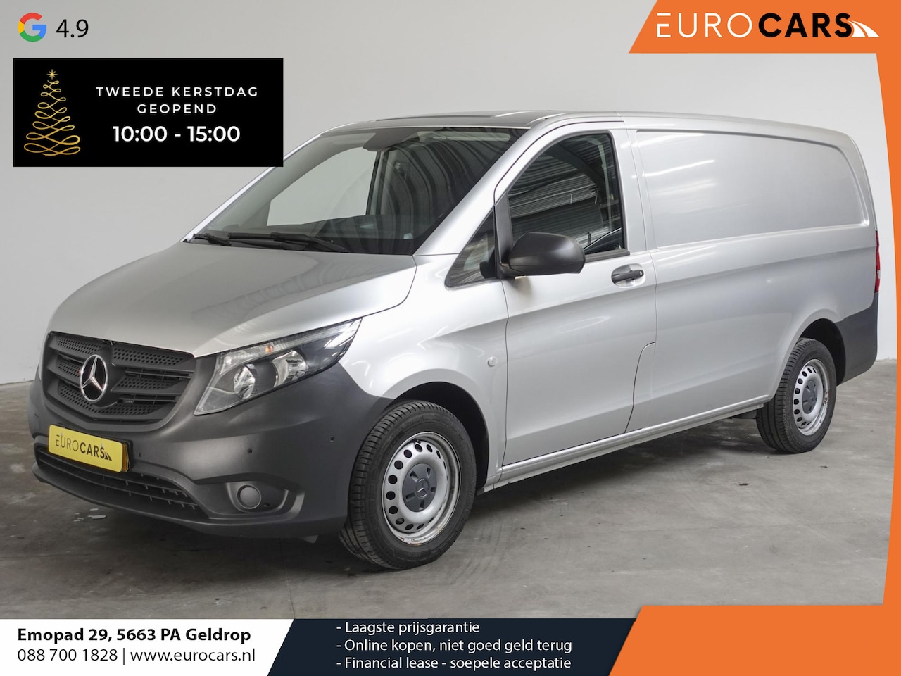 Mercedes-Benz Vito - 114 CDI Lang Automaat Airco Cruise Navi - AutoWereld.nl