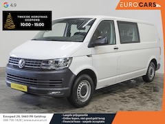 Volkswagen Transporter - 2.0 TDI L2H1 Comfortline Dubbele Cabine Airco Cruise Trekhaak Parkeersensoren