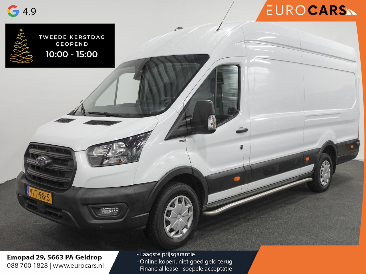 Ford Transit - 350 2.0 TDCI 170pk L4H3 Automaat Maxi Navigatie Apple Carplay/ Android Auto Camera Parkeer - AutoWereld.nl