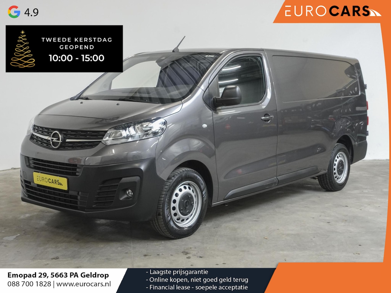 Opel Vivaro - 2.0 BlueHDi 145PK L3 Automaat Airco Bluetooth Cruise Control - AutoWereld.nl