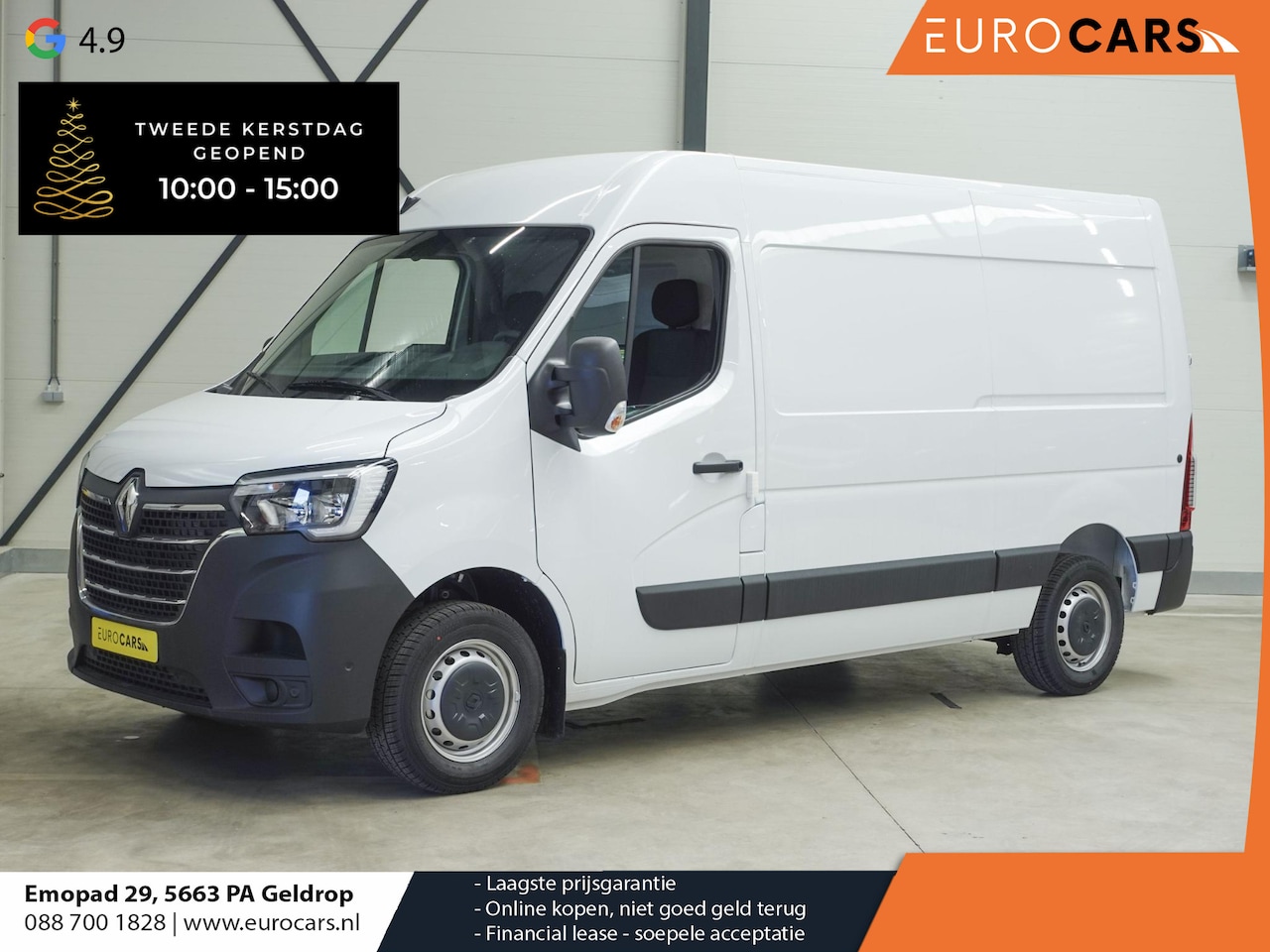 Renault Master - T33 2.3 dCi 135PK L2H2 BPM VRIJ! Airco Cruise control Parkeersensoren Navigatie Trekhaak - AutoWereld.nl