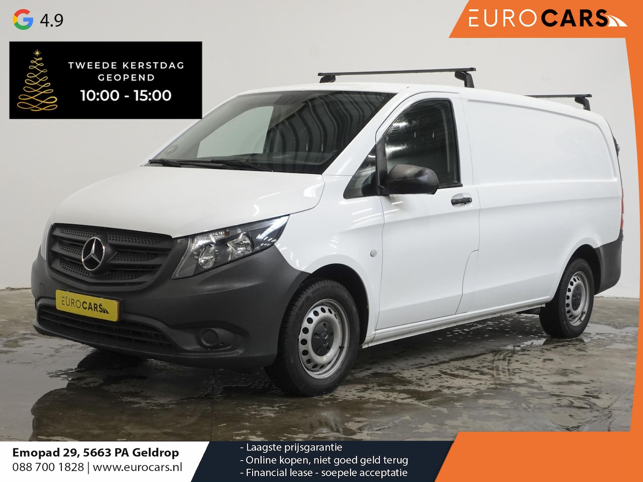 Mercedes-Benz Vito - 114 CDI Automaat XXL LED Airco Cruise Camera Navi Carplay Trekhaak Dakdragers - AutoWereld.nl