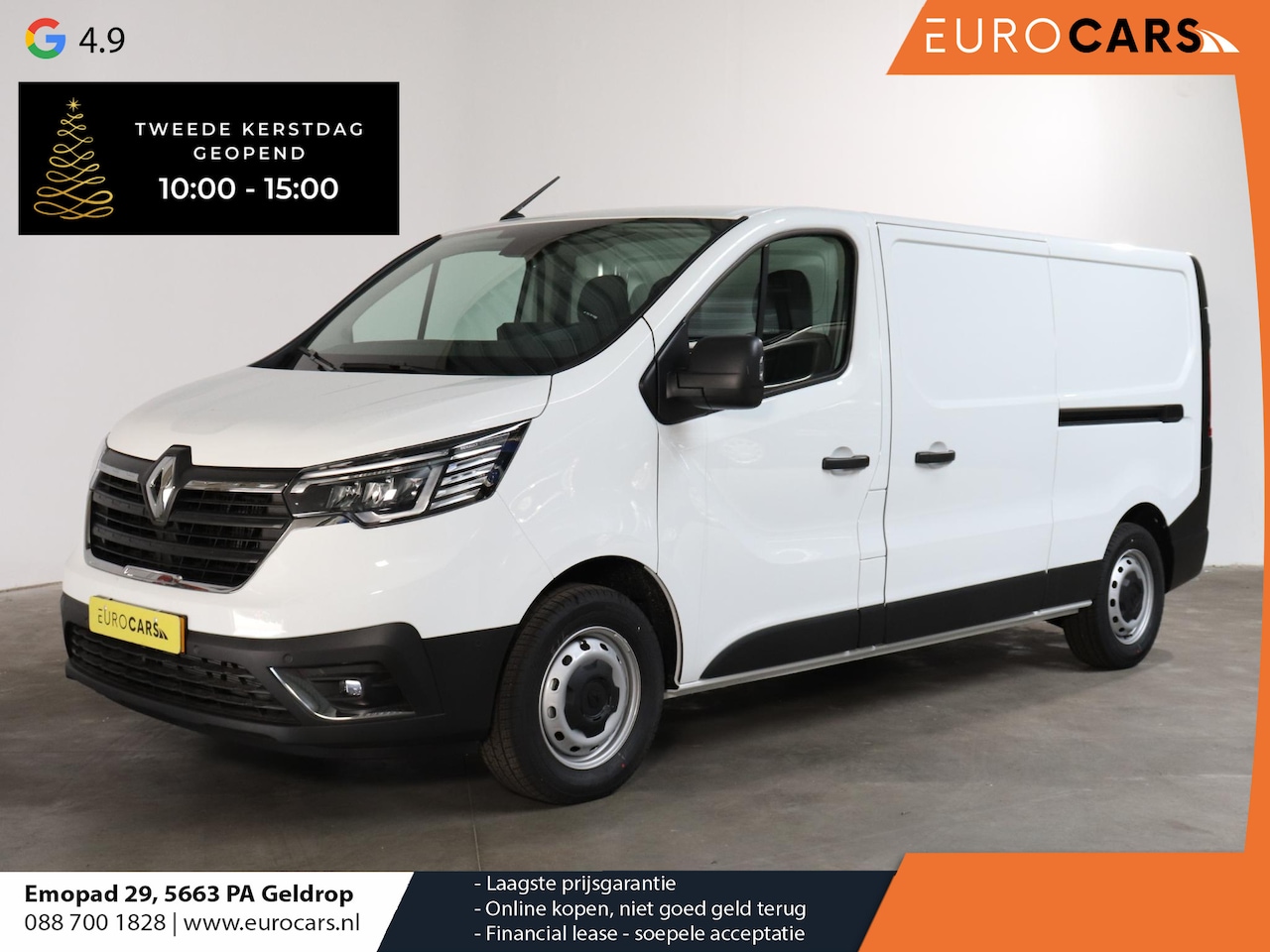 Renault Trafic - 2.0 Blue dCi 150PK T30 L2H1 Advance 2x Schuifdeur Airco Bluetooth Camera Cruise PDC Trekha - AutoWereld.nl