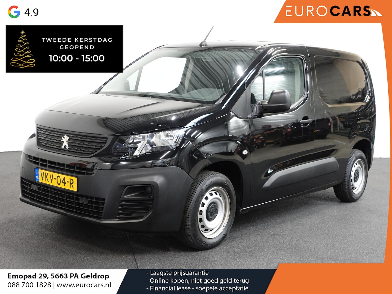 Peugeot Partner - 1.5 BlueHDI 75pk L2 Airco Radio Bluetooth - AutoWereld.nl