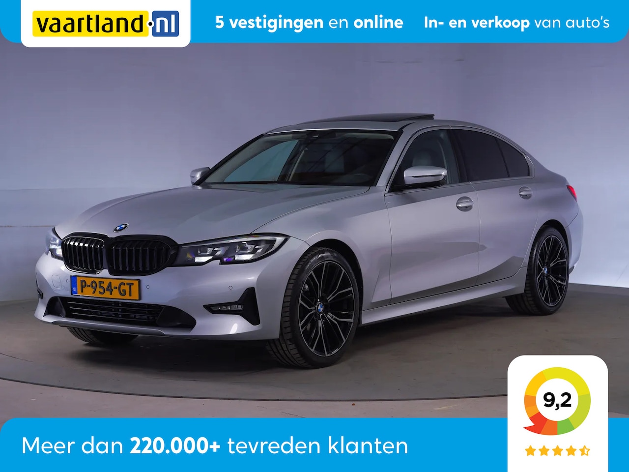 BMW 3-serie - 318d High Executive Sport Aut. [ Schuifdak Navi Sportstoelen ] - AutoWereld.nl