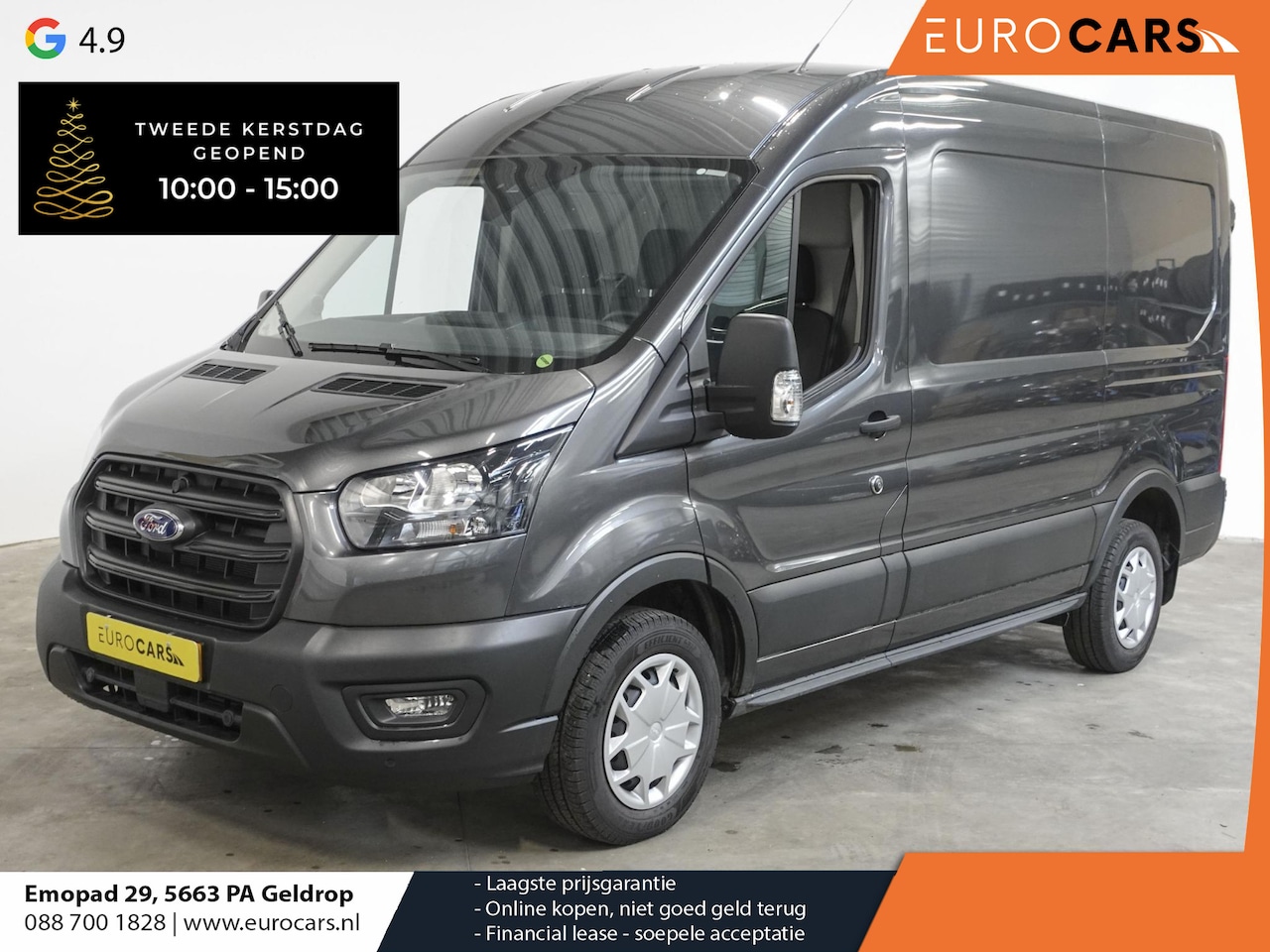 Ford Transit - 130pk 2.0 L2H2 Trend Automaat Airco PDC Trekhaak 1583 - AutoWereld.nl