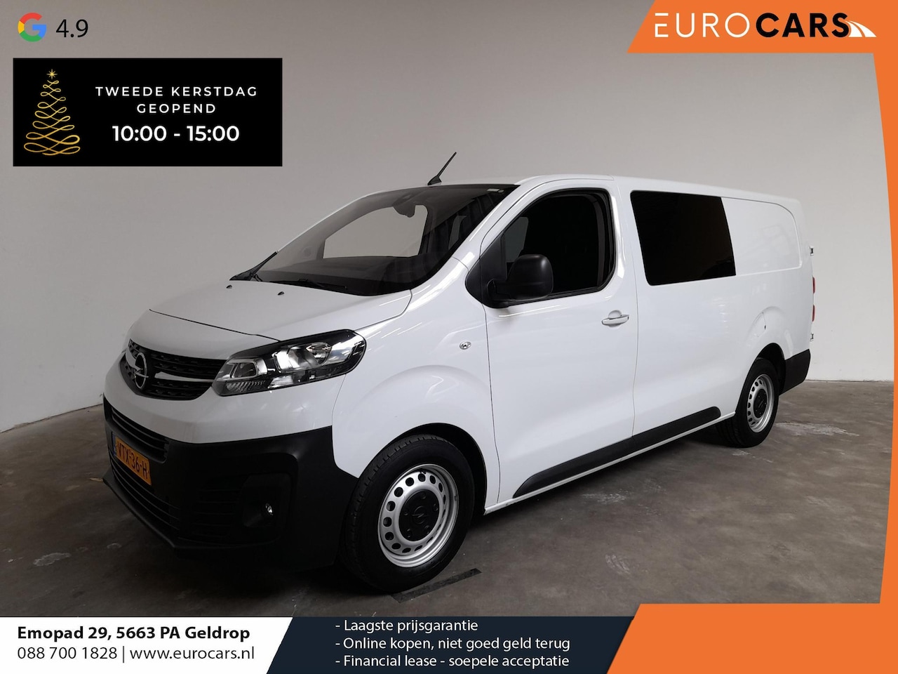 Opel Vivaro - 2.0 CDTI L3H1 Dubbele Cabine Edition Airco Navigatie Trekhaak - AutoWereld.nl