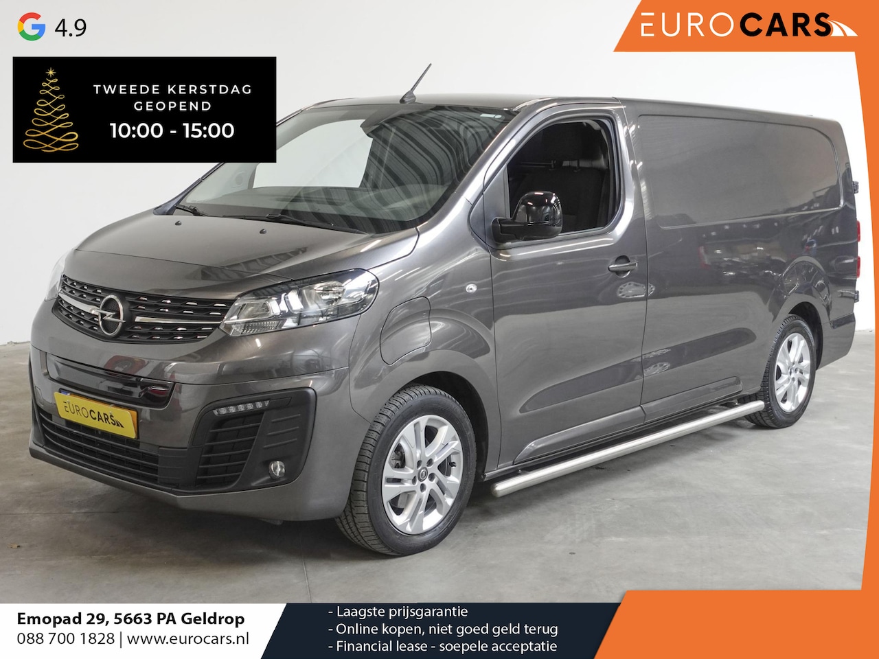 Opel Vivaro-e - L3H1 Edition 75 kWh Automaat Airco Navigatie Cruise Control WLTP 317 km actieradius - AutoWereld.nl