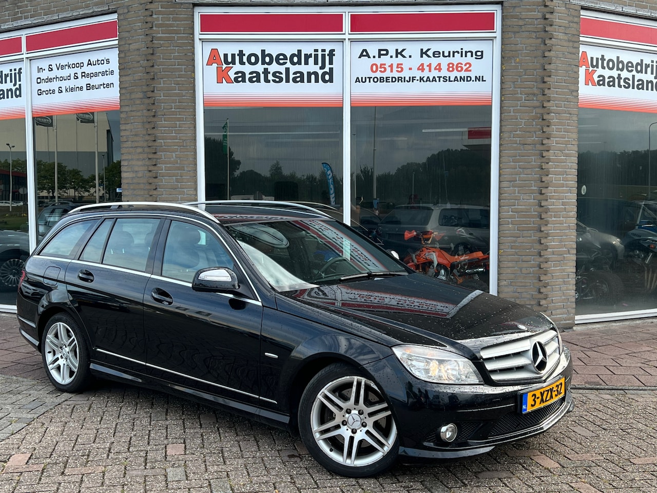 Mercedes-Benz C-klasse Estate - 320 CDI Elegance - Clima - Navi - Leder - AutoWereld.nl