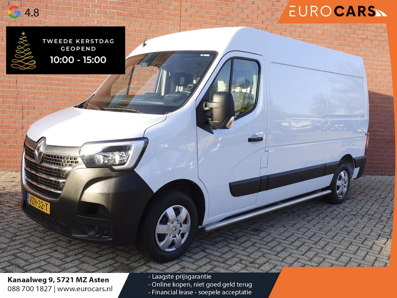 Renault Master - T33 2.3 dCi 135PK L2H2 Work Edition Airco Bleutooth Cruise Control - AutoWereld.nl