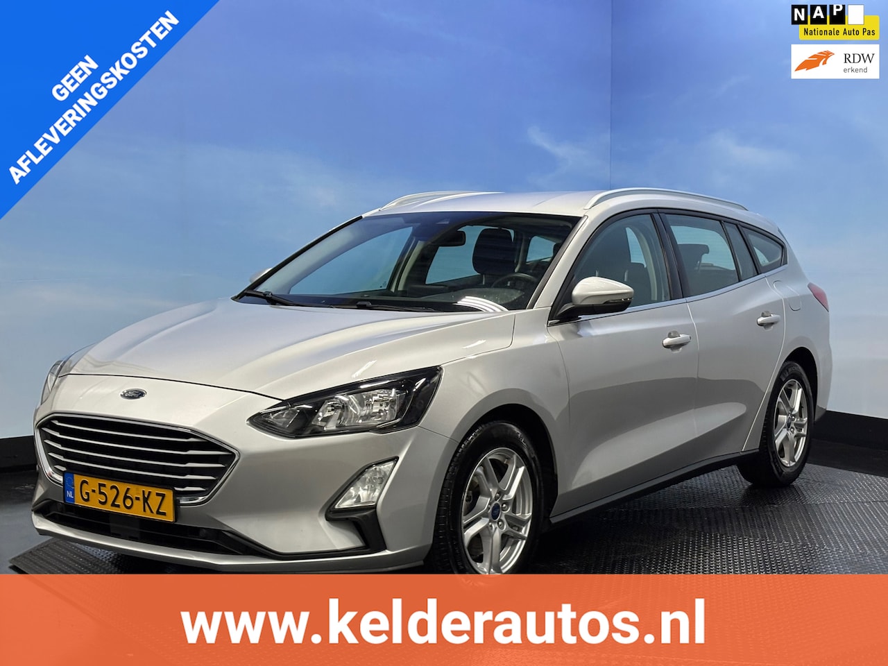 Ford Focus Wagon - 1.0 EcoBoost Trend Edition Business Navi | Airco| Cruise | PDC - AutoWereld.nl