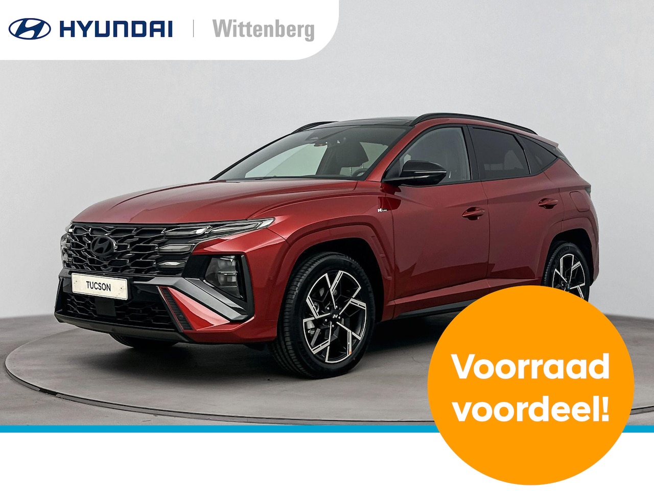 Hyundai Tucson - 1.6 T-GDI PHEV N line | €6000,- registratiekorting | Elektrische stoelen | Stoel/stuurverw - AutoWereld.nl