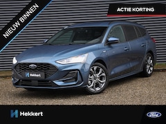 Ford Focus Wagon - ST Line 1.0 EcoBoost Hybrid 125pk ADAPT. CRUISE | 17''LM | PDC + CAM. | DAB | DODE HOEK |