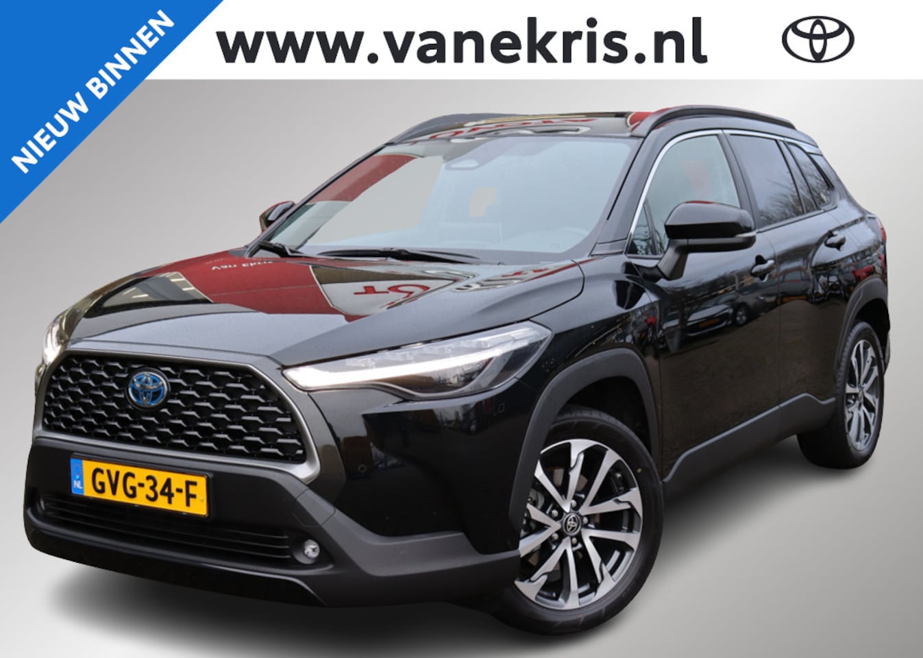 Toyota Corolla Cross - Hybrid 200 Style, Volledig Leder - AutoWereld.nl