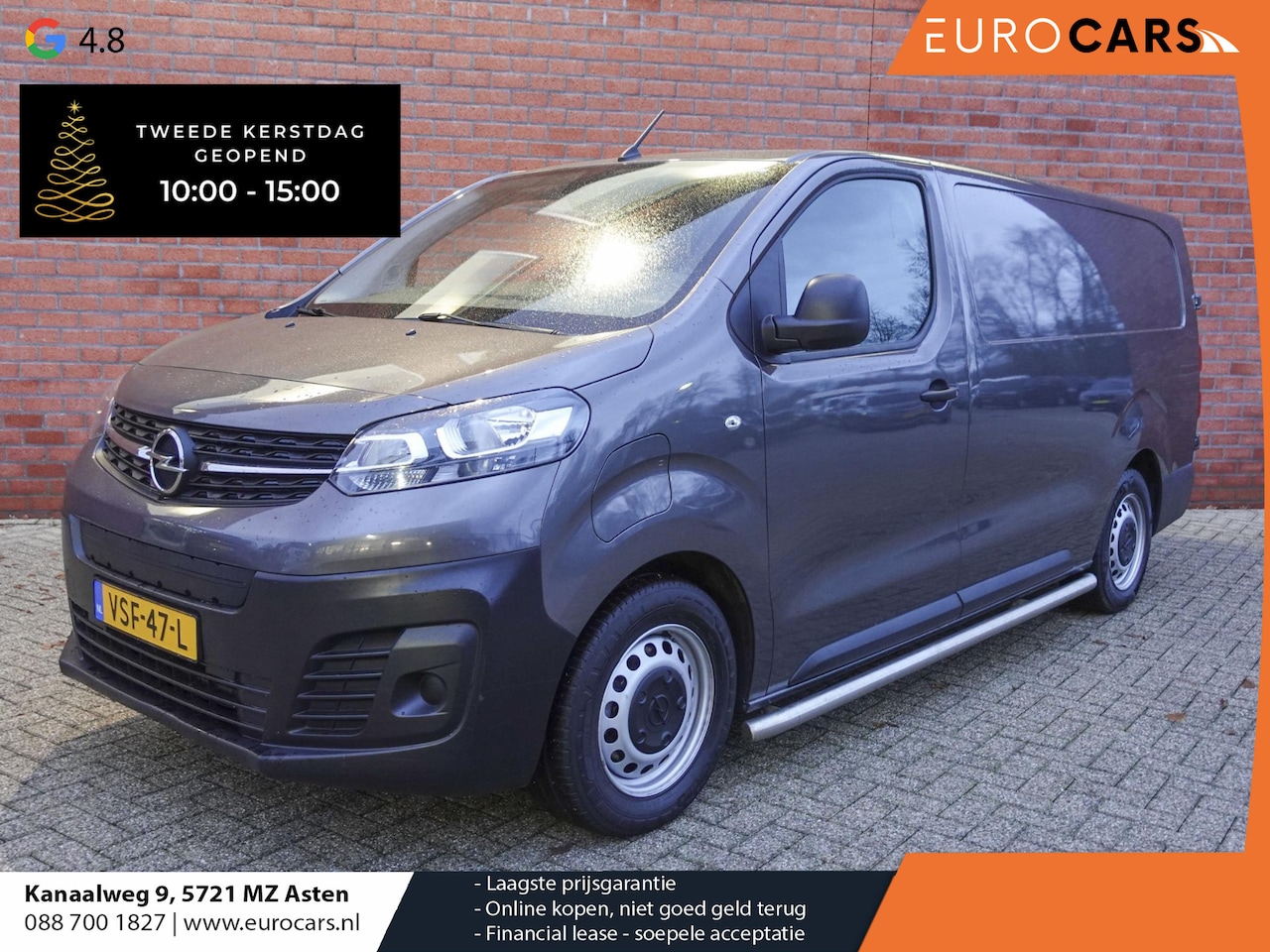 Opel Vivaro-e - L3H1 Edition 75 kWh Automaat Navi Cruise Control Parkeersensoren Camera WLTP 317 km actier - AutoWereld.nl