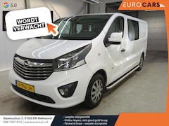 Opel Vivaro - 1.6 CDTI 125PK L2H1 DC Sport Airco Climatronic Navi PDC + Camera Cruise Control Luxe Dubbe