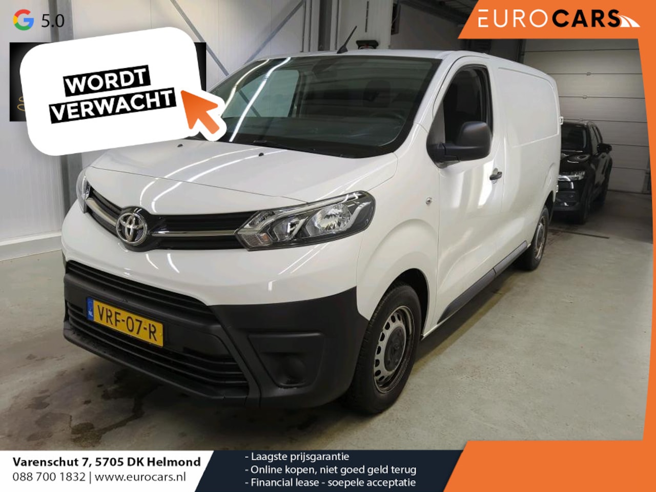 Toyota ProAce Worker - 2.0 D-4D Live Airco Cruise Control Carplay Navi 3-Zits 145 PK! - AutoWereld.nl