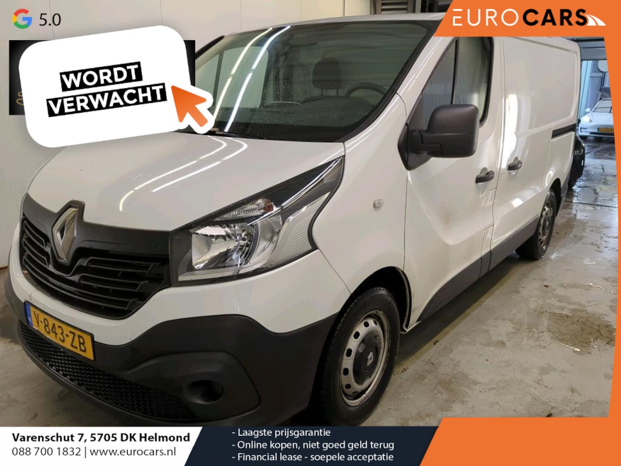 Renault Trafic - 1.6 dCi 125PK L1H1 Comfort Airco Navi 2 x Schuifdeur Bluetooth Trekhaak - AutoWereld.nl