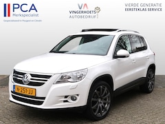 Volkswagen Tiguan - 1.4 Benzine 150 Pk 1.800 kg Trekvermogen. APK 11 / 2025. * Open Schuifdak * Hoge Zit * Tre