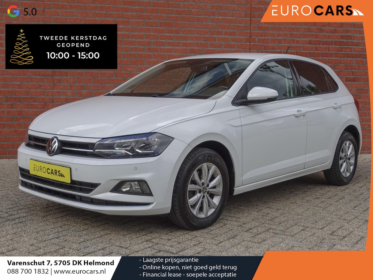 Volkswagen Polo - 1.0 TSI 110pk DSG Highline Navigatie Apple Carplay/Android Auto Parkeersensoren Adaptive C - AutoWereld.nl