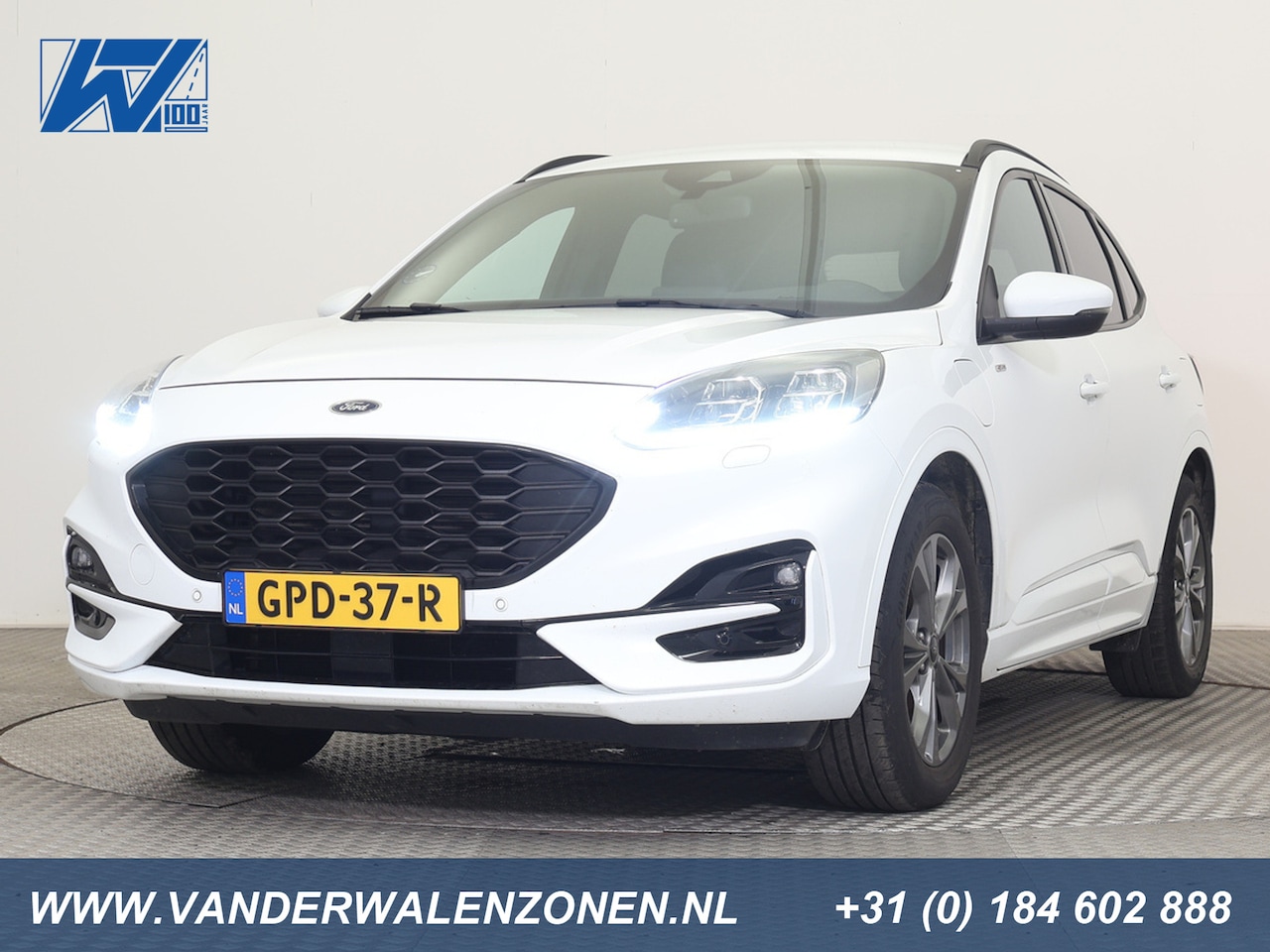 Ford Kuga - 2.5 PHEV ST-Line X 225pk ECC NAV B&O DAB+ LED+ TREKHAAK 18'' - AutoWereld.nl