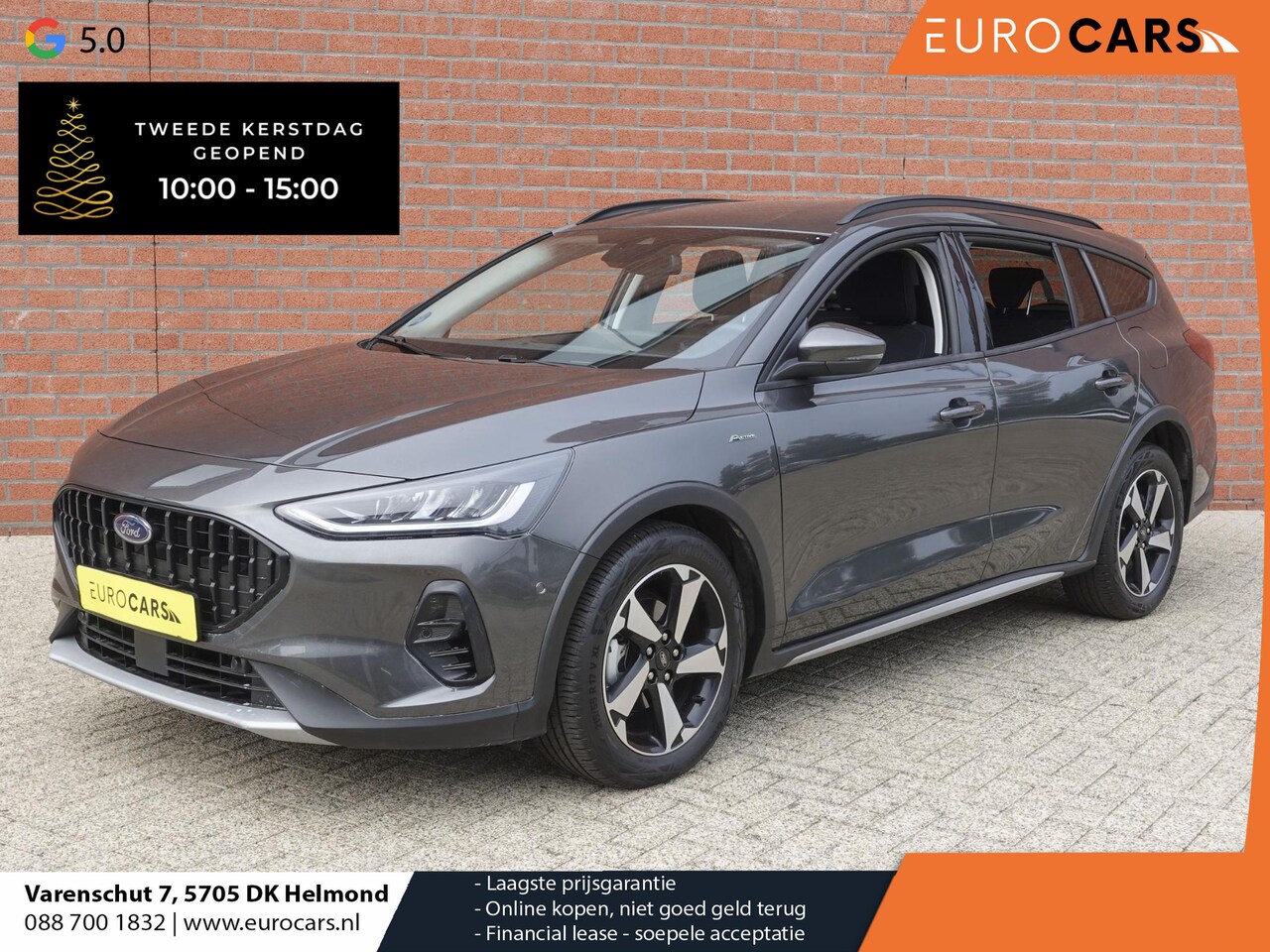 Ford Focus Wagon - 1.0 EcoBoost 155pk Hybrid Active X Navigatie Climate Control Camera Parkeer sensoren B&O D - AutoWereld.nl