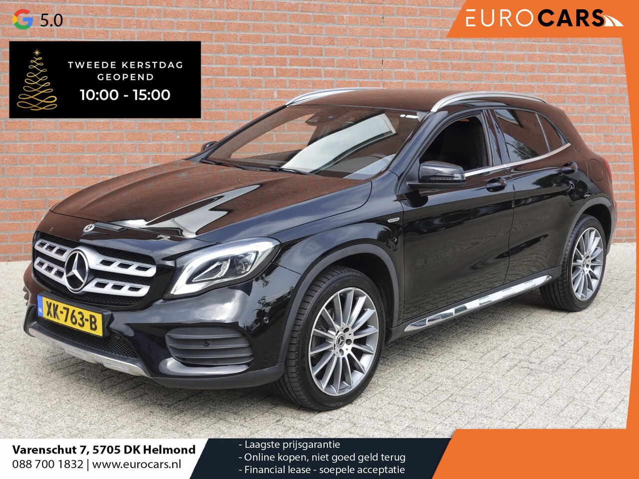 Mercedes-Benz GLA-Klasse - 180 Automaat AMG UrbanStyle Navigatie Climate Control Leder interieur 19"Lichtmetalen velg - AutoWereld.nl