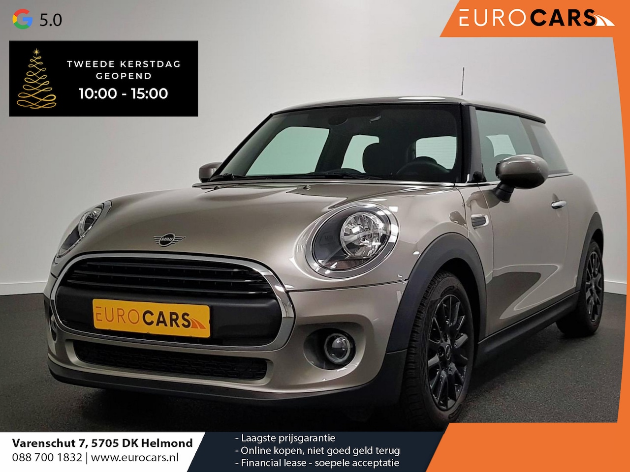 MINI One - Mini 1.5 102pk Automaat Airco Parkeersensoren 16"lichtmetalen velgen Stoelverwarming - AutoWereld.nl