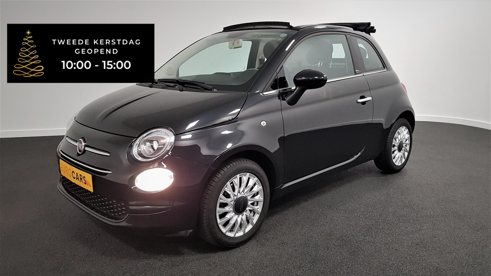 Fiat 500 C - 1.2 Automaat Lounge | Lederen Bekleding | Climate Control | Parkeer sensoren | Lichtmetale - AutoWereld.nl