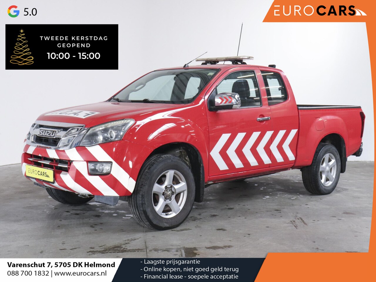 Isuzu D-Max - Motor probleem 2.5 Extended Cab Automaat 4x4 Airco Cruise Trekhaak - AutoWereld.nl