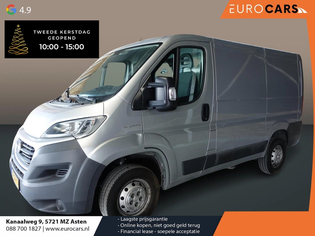 Fiat Ducato - 130pk L1H1 Schade / damaged Airco Camera Cruise PDC Euro6 - AutoWereld.nl