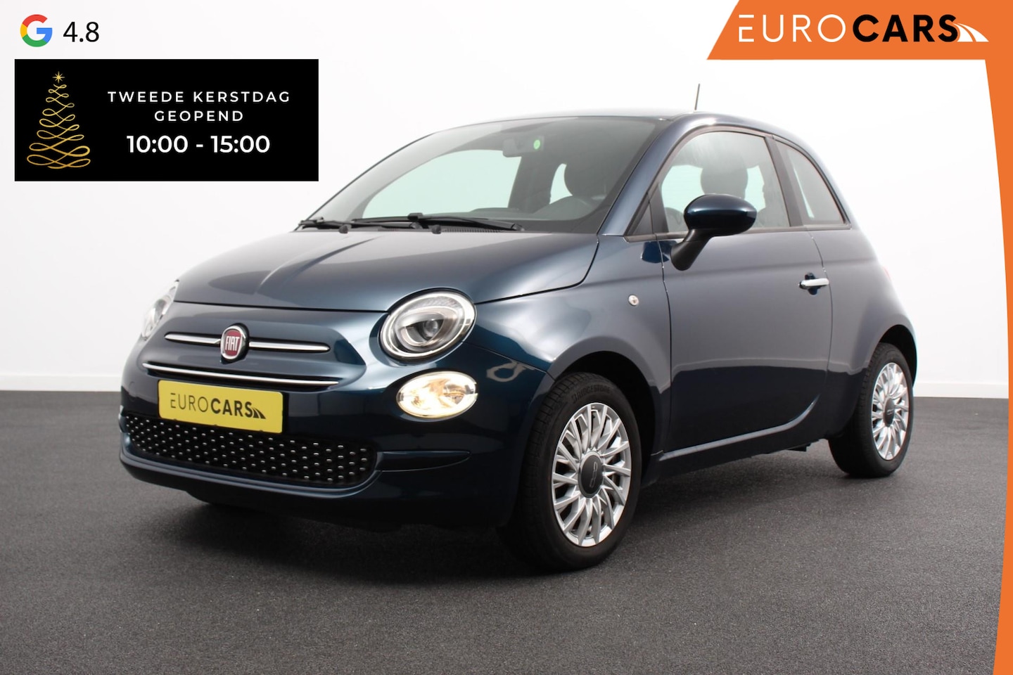 Fiat 500 - 1.2 Automaat Lounge | Navigatie | Airco | Lichtmetalen velgen | Dab - AutoWereld.nl