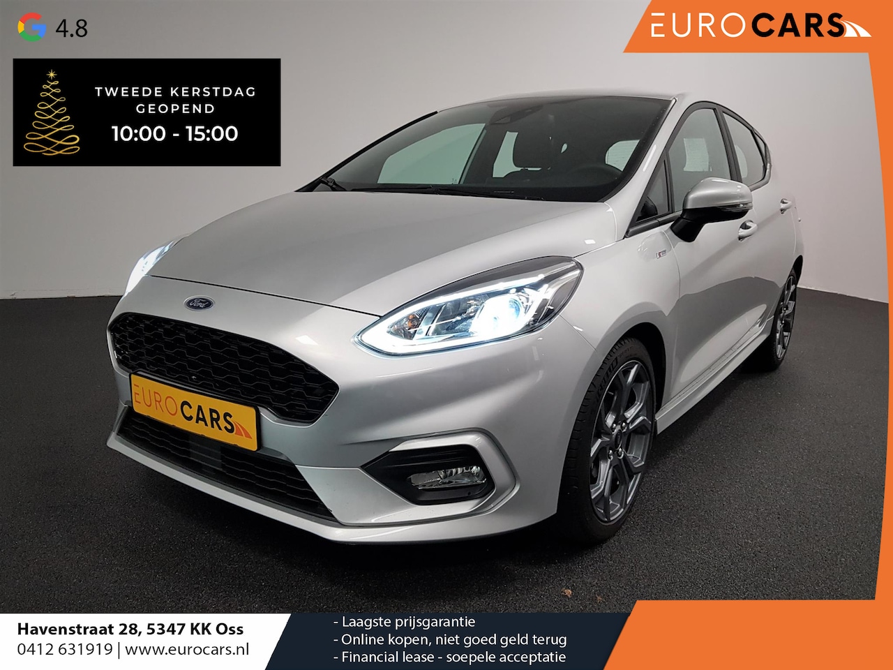 Ford Fiesta - 1.0 140pk EcoBoost ST-Line Demo !  | Climate control | Full Led | Parkeer sensoren | Licht - AutoWereld.nl