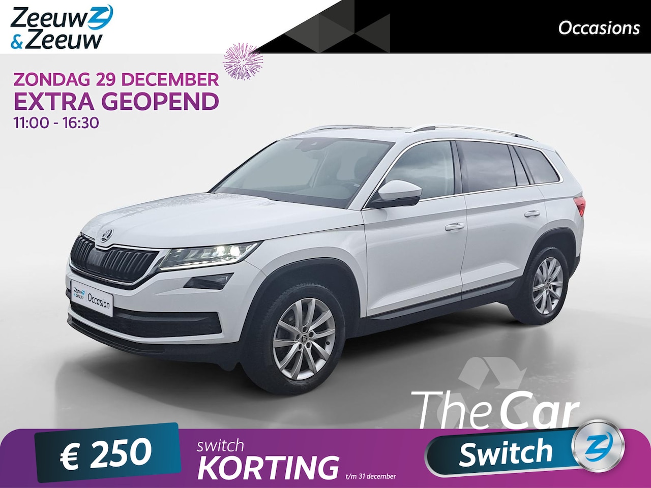 Skoda Kodiaq - 1.5 TSI Limited Business Edition | DSG | Panoramadak | 1800kg trekgewicht! | Navi - AutoWereld.nl