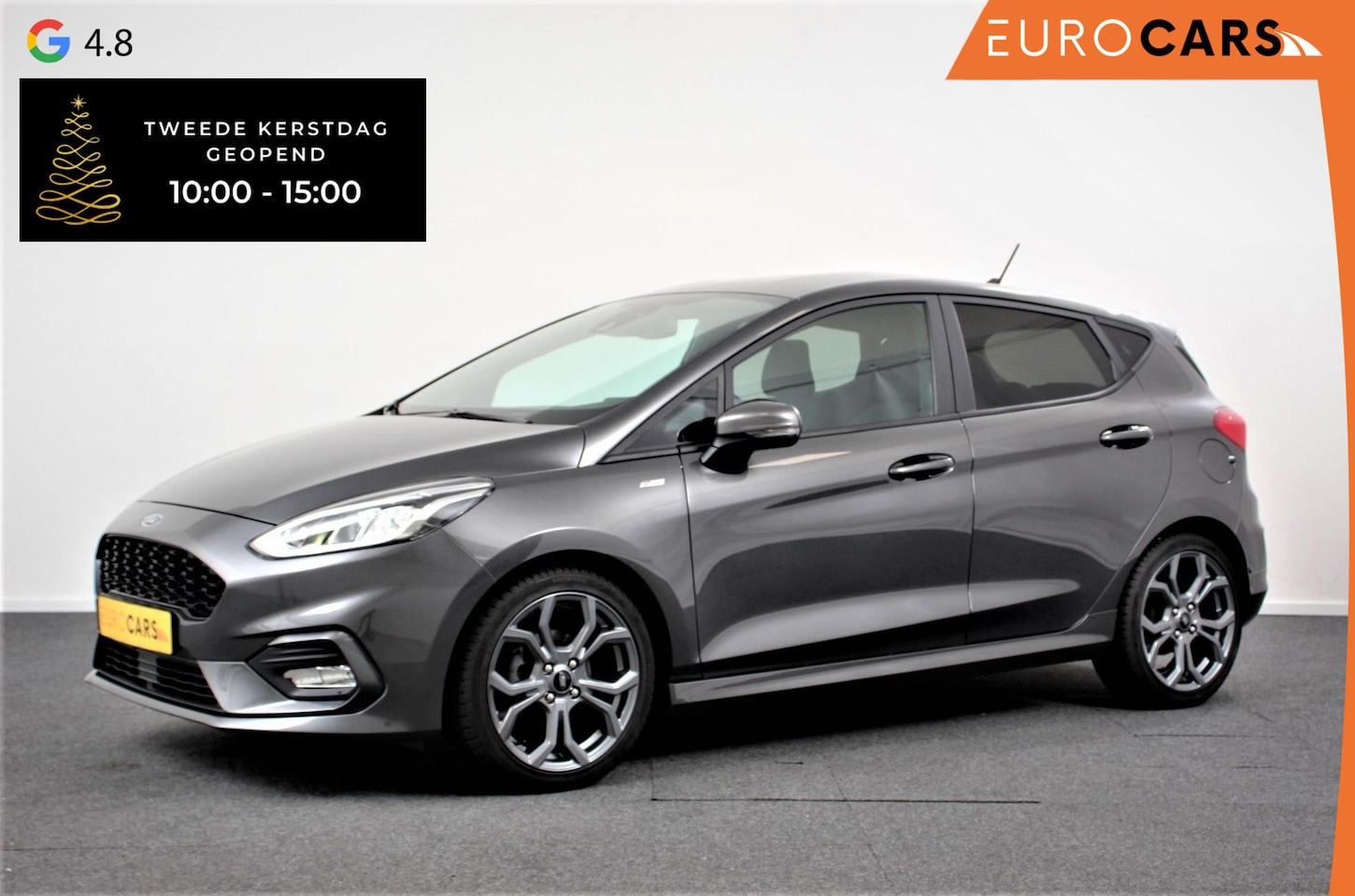 Ford Fiesta - 1.0 EcoBoost ST-Line | Navigatie | Climate Control | Parkeer Sensoren | Led | DAB | Keyles - AutoWereld.nl