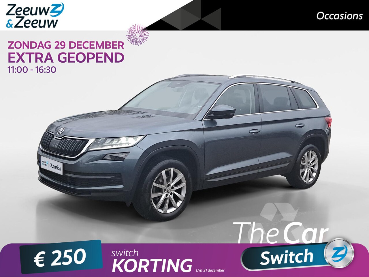 Skoda Kodiaq - 1.5 TSI Business Edition | DSG | 1800kg trekgewicht! | Navi | Camera | Clima - AutoWereld.nl